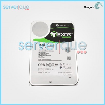 Seagate Exos X16 16TB 7.2K SAS 12Gbps 3.5" 4KN Internal Hard Drive ST16000NM002G